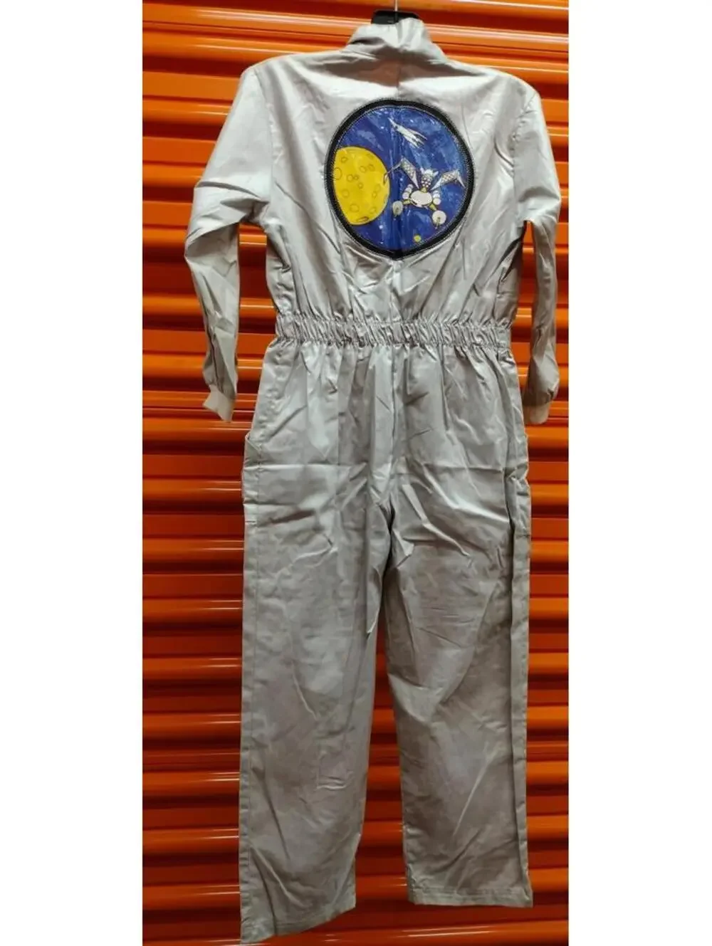 Vintage Boys 50s SPACE PATROL JUMPSUIT Size 5 ASTRONAUT JAMILLA Talon Zipper